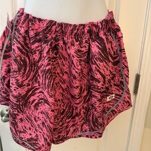 Nike Athletic Shorts in Pink and Black